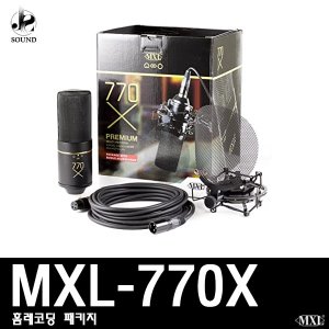 [MXL] MXL-770X (엠엑스엘/방송용/녹음/마이크/레코딩)